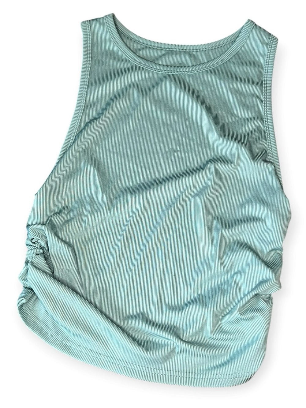 Women’s Ribbed Tank Top - Seafoam Green
